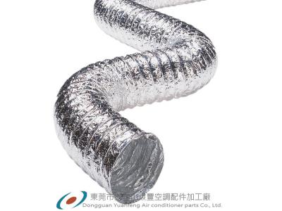 【管徑305mm】抽油煙負(fù)壓鋁箔通風(fēng)軟管，鋁箔伸縮鋼絲通風(fēng)軟管